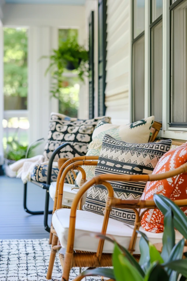 Charming Small Cape Cod Front Porch Ideas