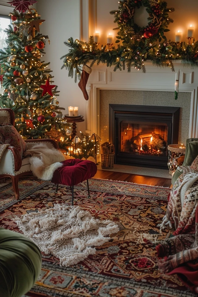Elegant and Iconic Christmas Theme Wall Decor