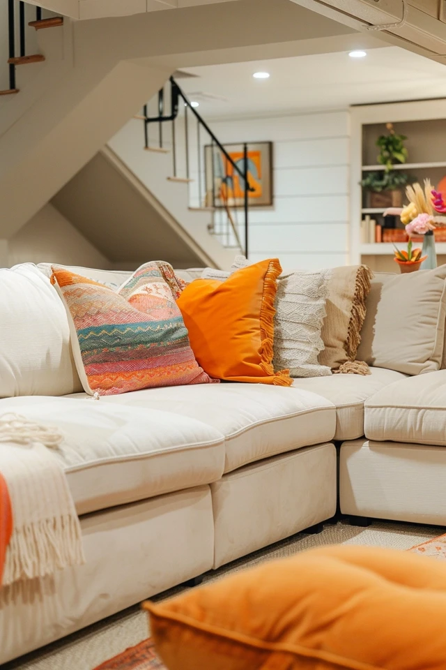 Chic Basement Sectional Ideas for Cozy Living