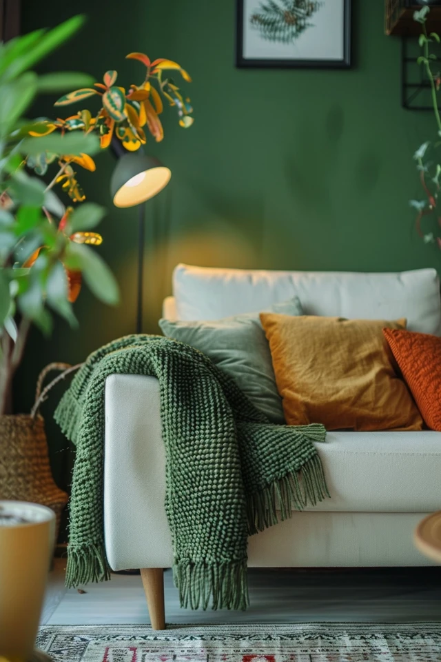 Olive Green Living Room Décor Tips & Inspiration