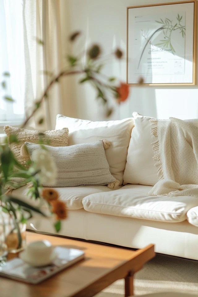 Cream Couch Living Room Decor Tips & Inspo