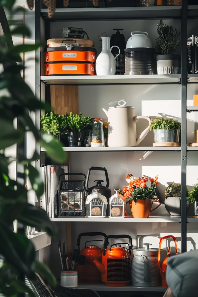 Creative Lawn Equipment Storage Solutions