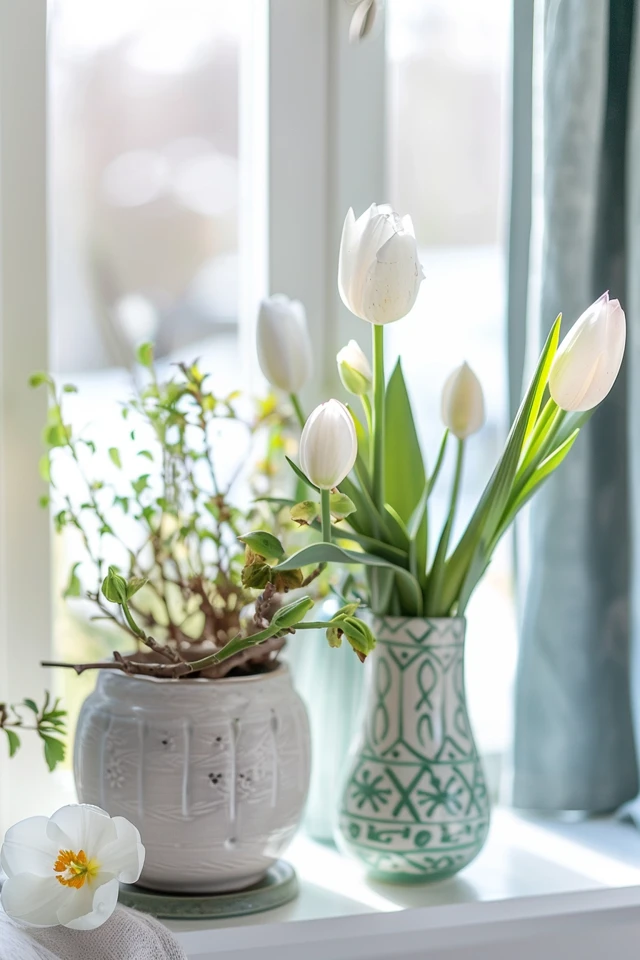 Floral and Nature-inspired Window Treatments