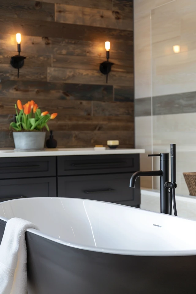 Creative Bathroom Wall Ideas Using Shiplap