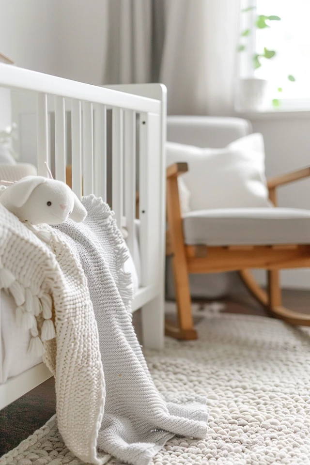 Coastal Gray Nursery Decor