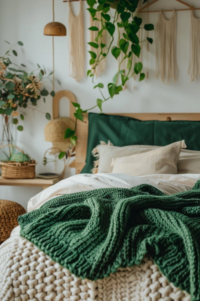 Green Boho Bedroom Ideas: My Cozy Retreat