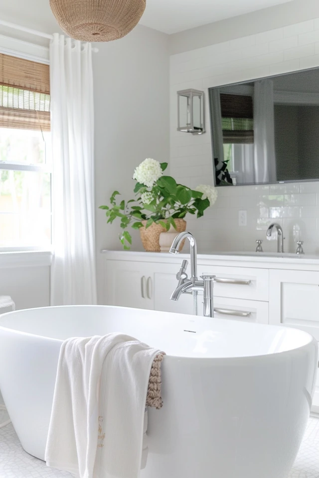 Chic TV in Bathroom Ideas for Modern Homes