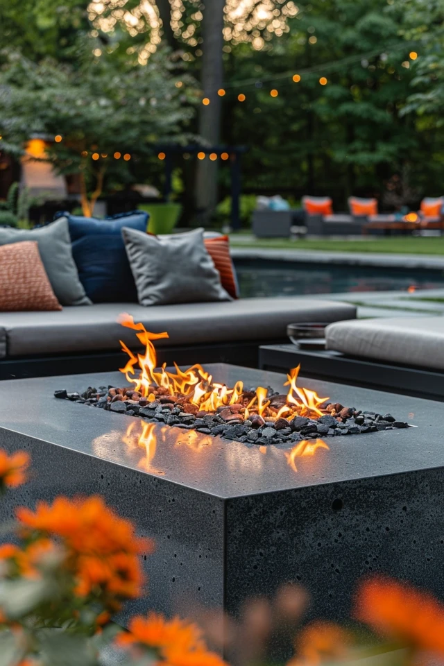 Cozy Fire Pit Surround Ideas for Outdoor Bliss
