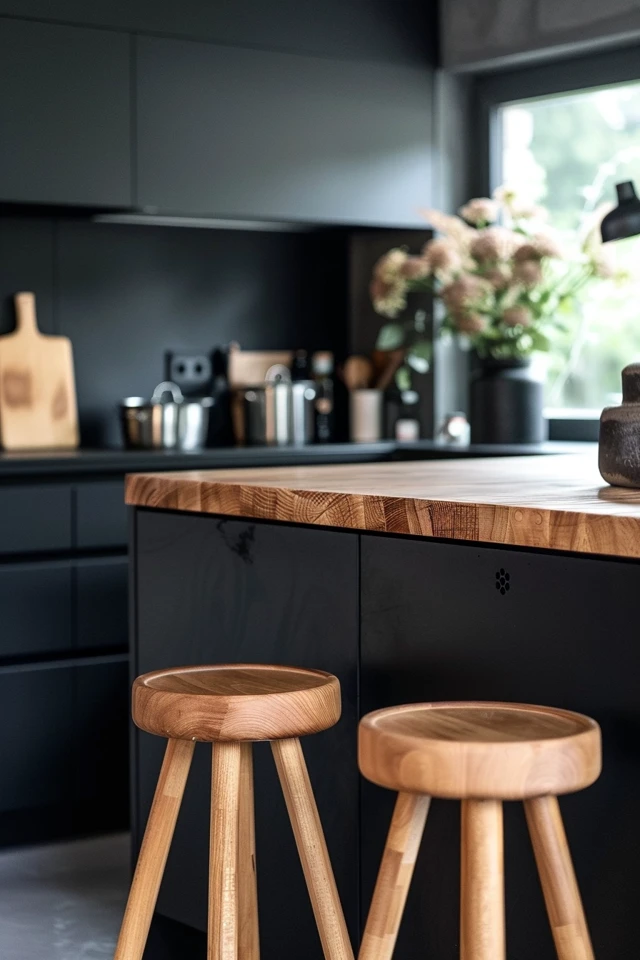 Sleek Black Kitchen Decor Ideas for Chic Homes