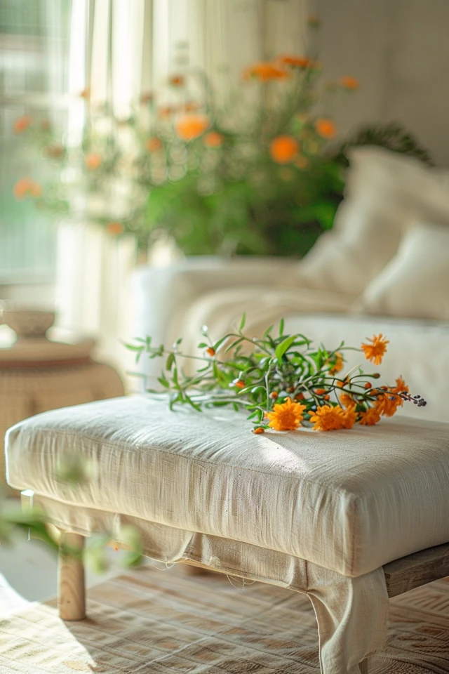 Features and Benefits of the Fleetwood Upholstered Ottoman