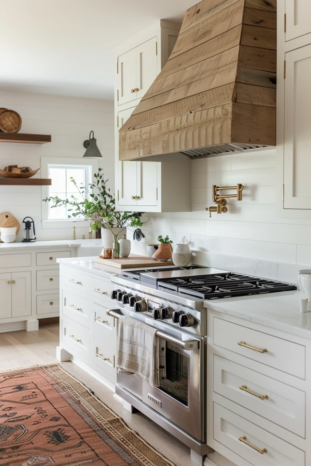 Farmhouse Wood Range Hood
