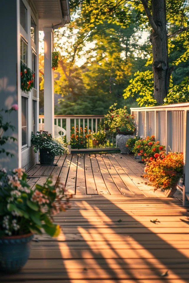 Benefits of a Deck Low to the Ground