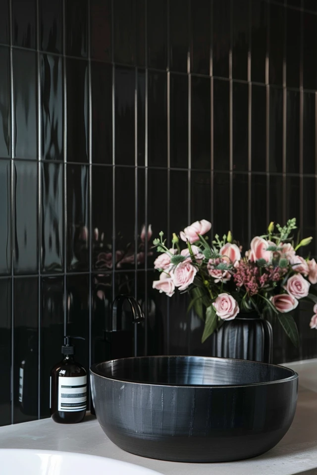 Enhancing the Look with Black Accents