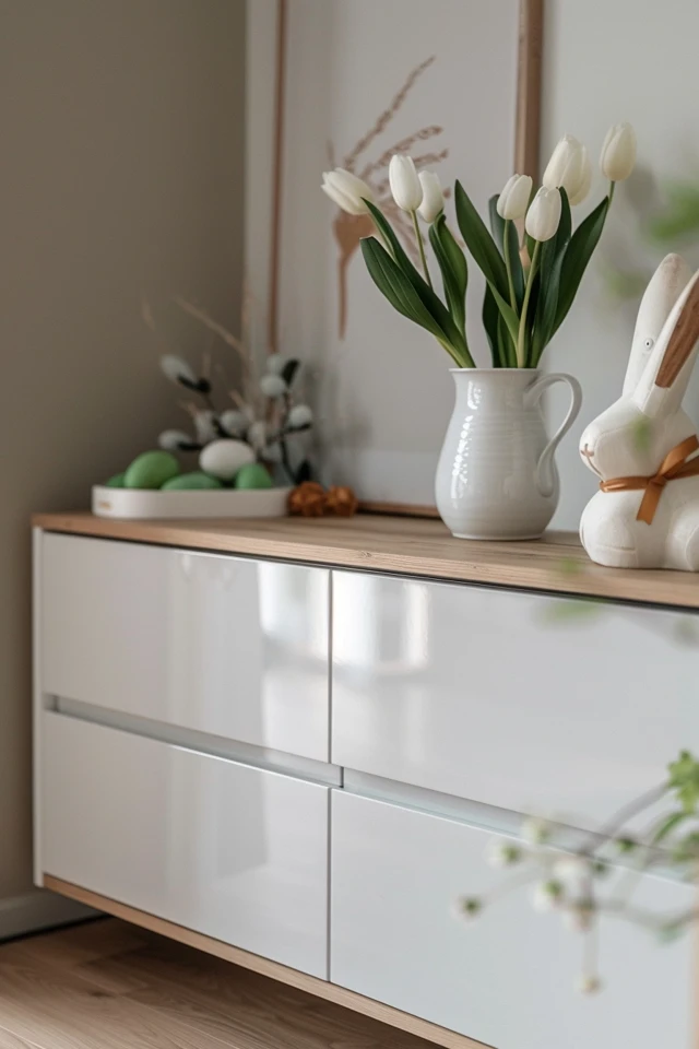 Storage and Style: Easter Theme Credenzas