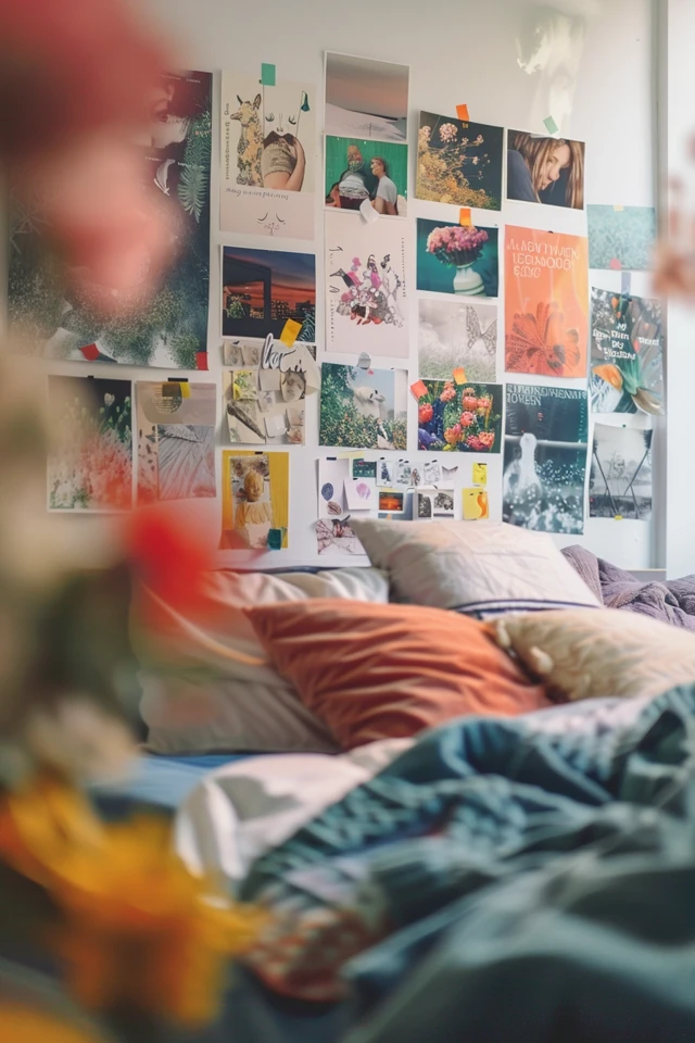 Creative Teenage Wall Collage Ideas for Bedrooms