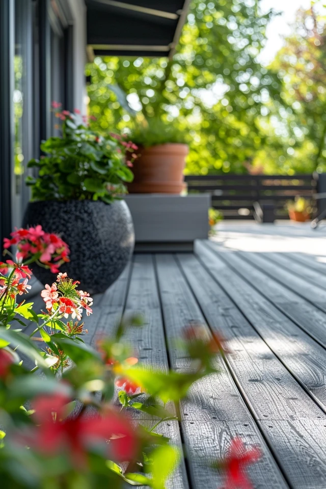 Chic Grey Deck Ideas for a Trendy Backyard