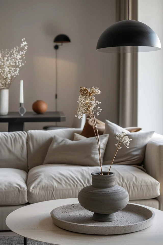 Chic Cream and Grey Living Room Decor Tips