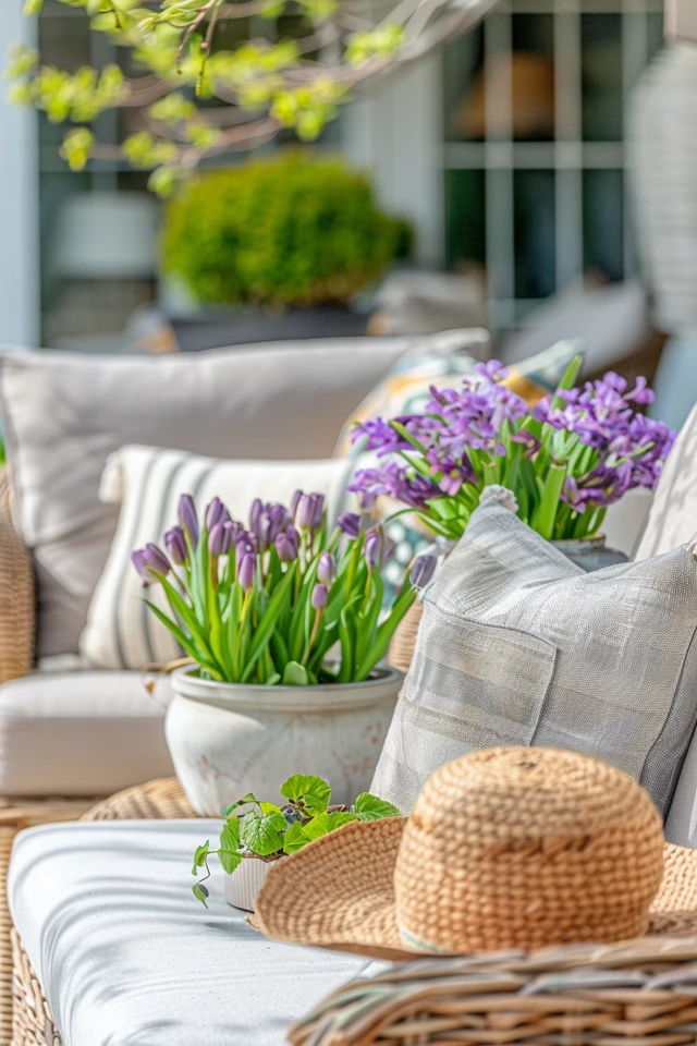 Explore Pinterest for Easter Outdoor Decor Ideas.