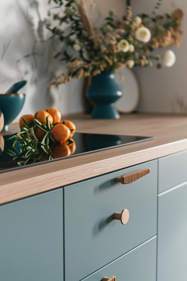 Incorporate Open Shelving and Appliances