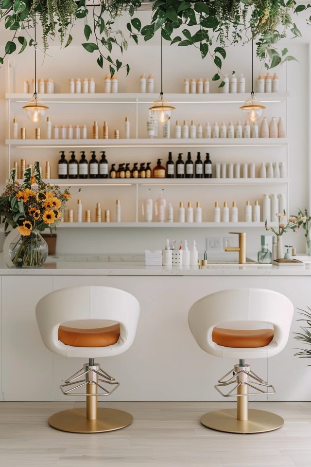 Stylish Salon Furniture for Efficient Storage