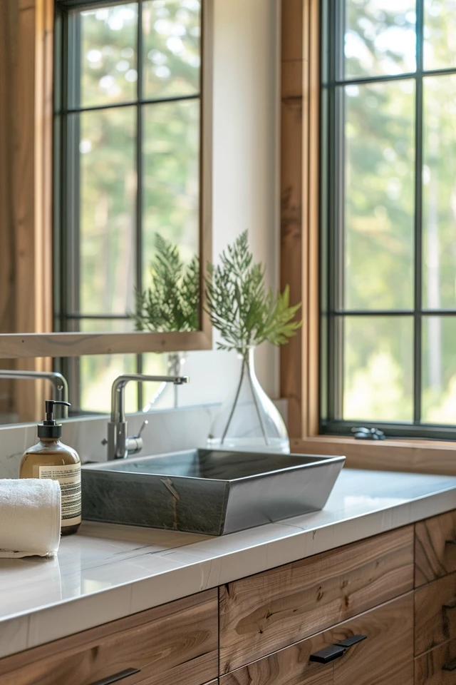 Coastal Lake House Bathroom Inspiration