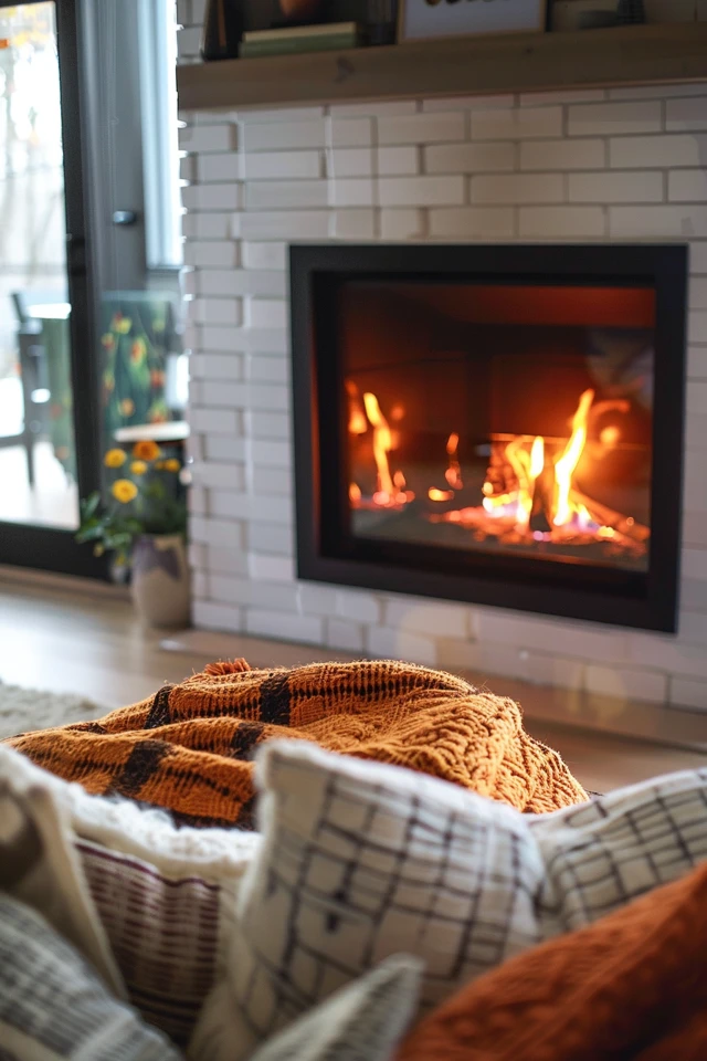 Warm Up Your Home: Transitional Fireplace Ideas