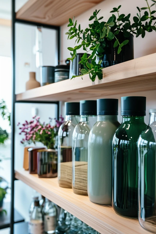 Clever Water Bottle Storage Ideas