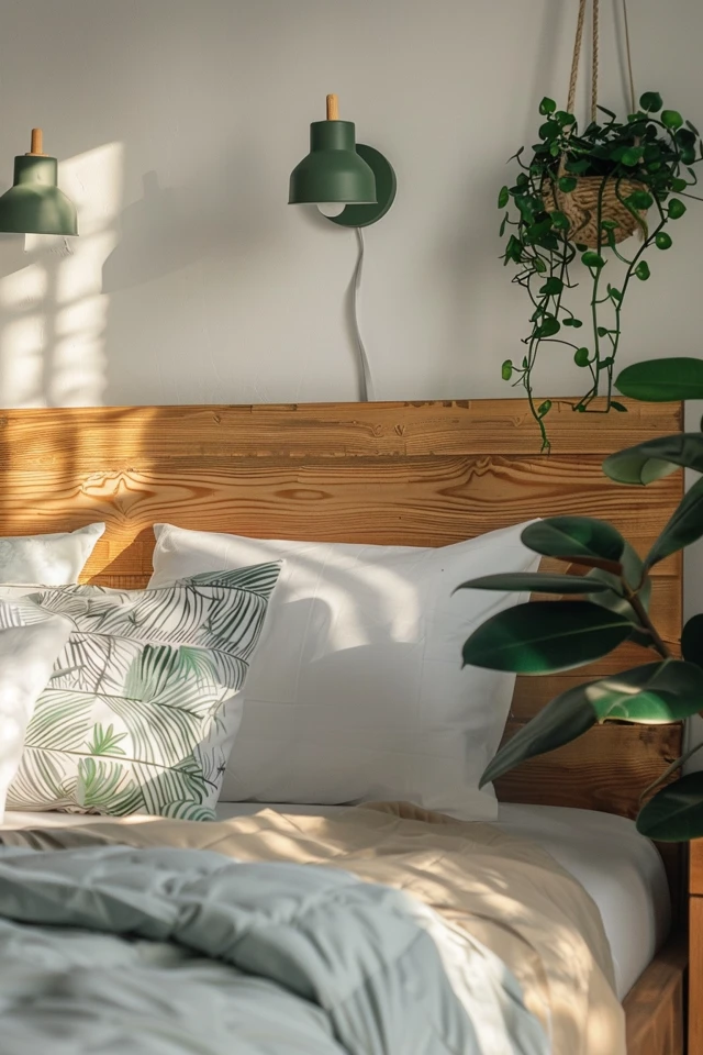 Double the Lighting and DIY Headboard Lighting