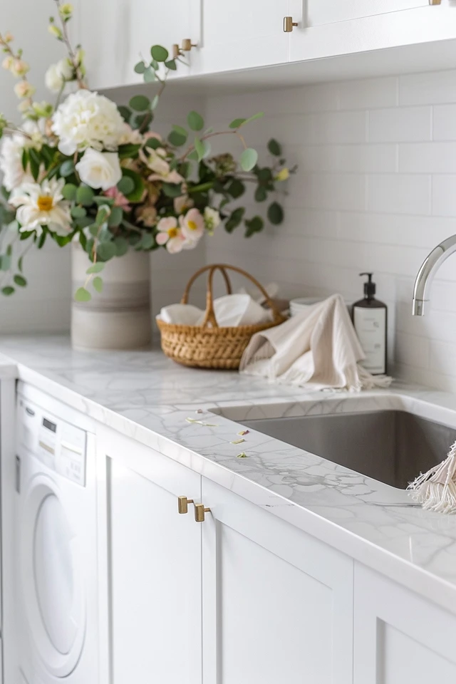 Chic Laundry Countertop Ideas for Your Home