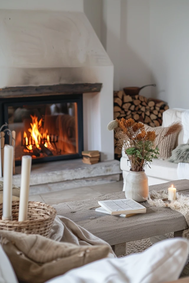Cozy Beach Fireplace Ideas for Seaside Evenings