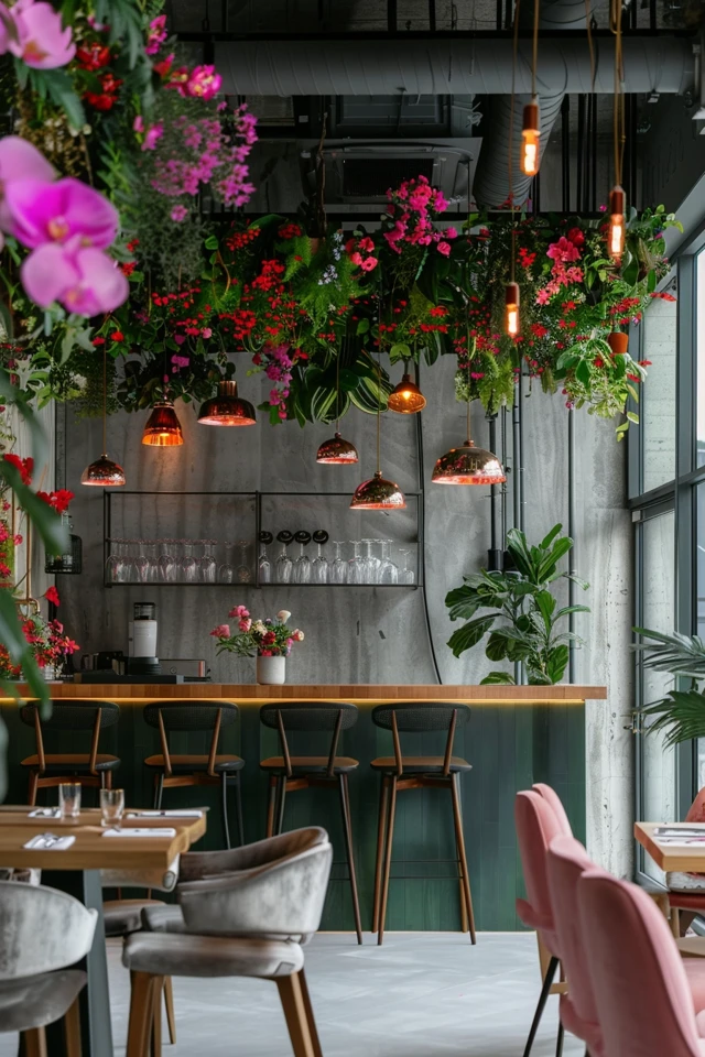 7 Modern Restaurant Ceiling Design Ideas
