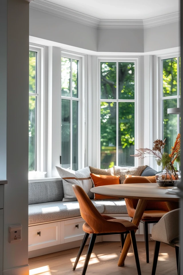 DIY Kitchen Bay Window Seating Ideas