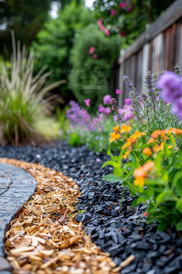 Rustic Mulch Ideas for a Downhome Feel