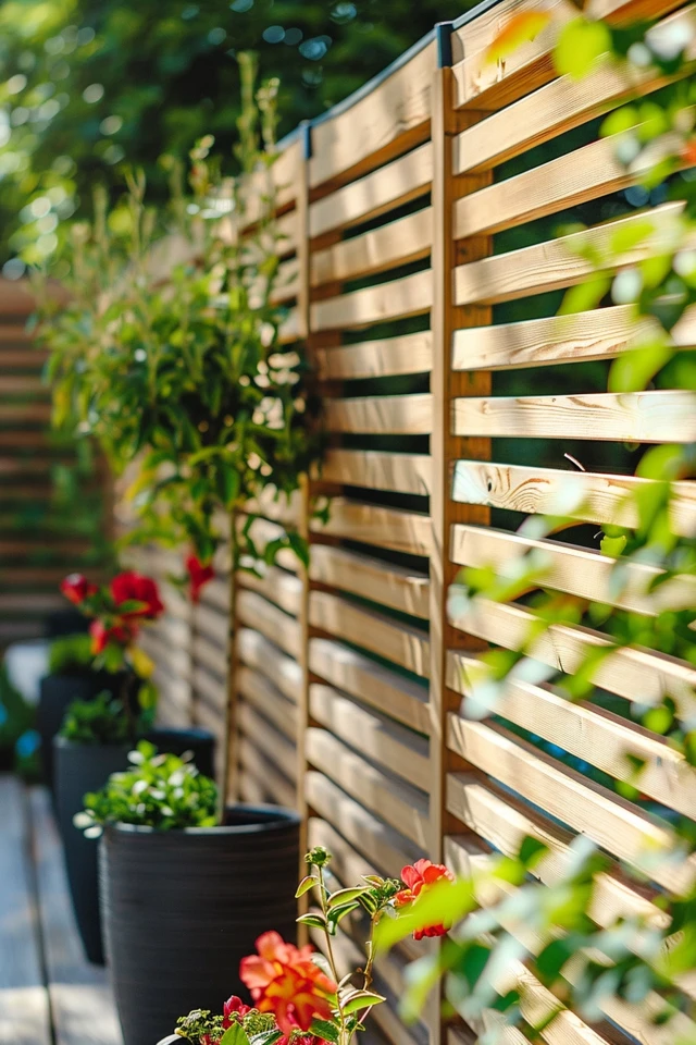 Semi Privacy Fence Ideas for Your Backyard Oasis