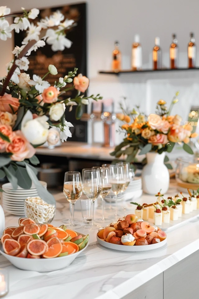 Stylish Brunch Bar Decorations