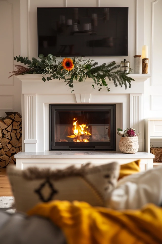 Why Consider Placing Your TV Next to Fireplace?