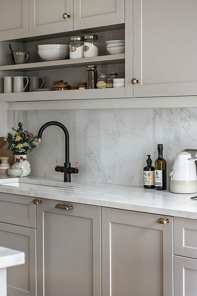 Cream and Grey Kitchen Cabinets: The Perfect Combination