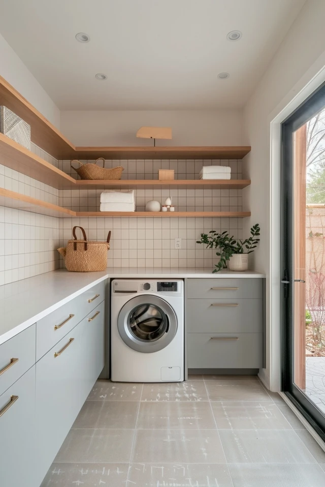 Fresh Laundry Room Tile Ideas for Chic Spaces