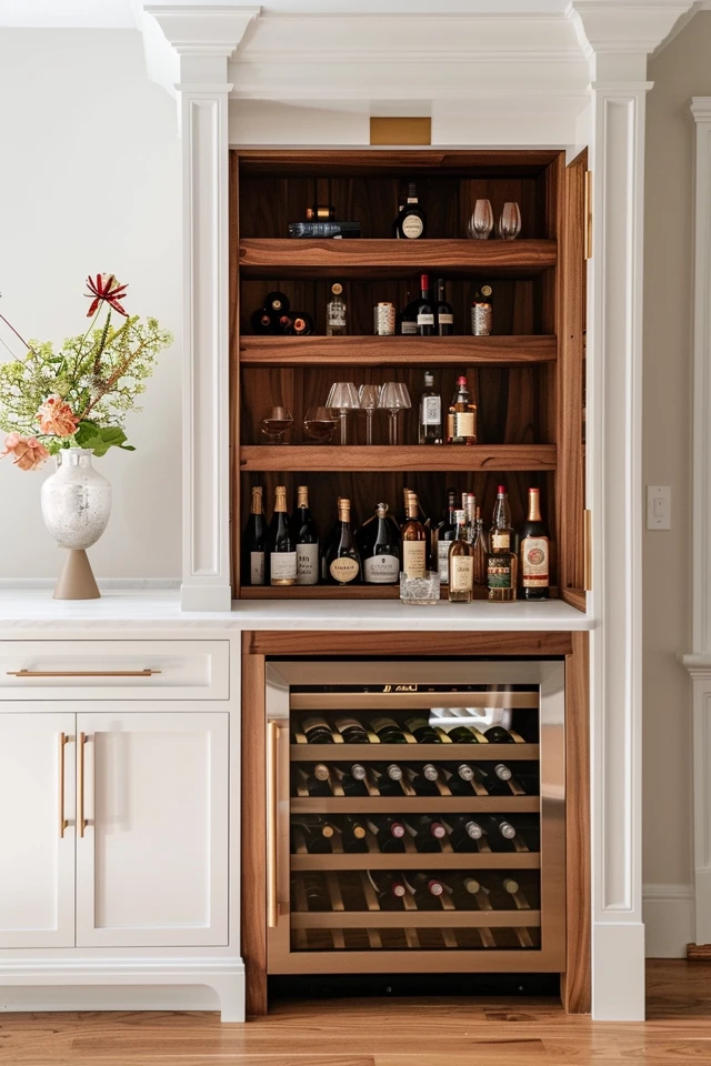 Chic Built-In Dry Bar Ideas for Stylish Homes - photo 2