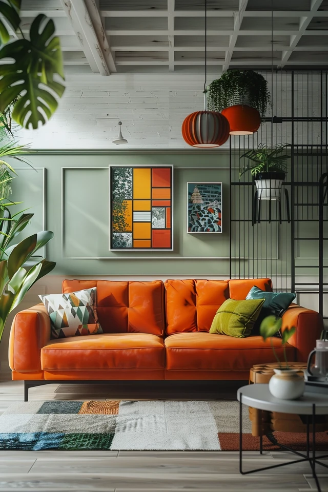 Living Room Vines Ideas for Stylish Decor