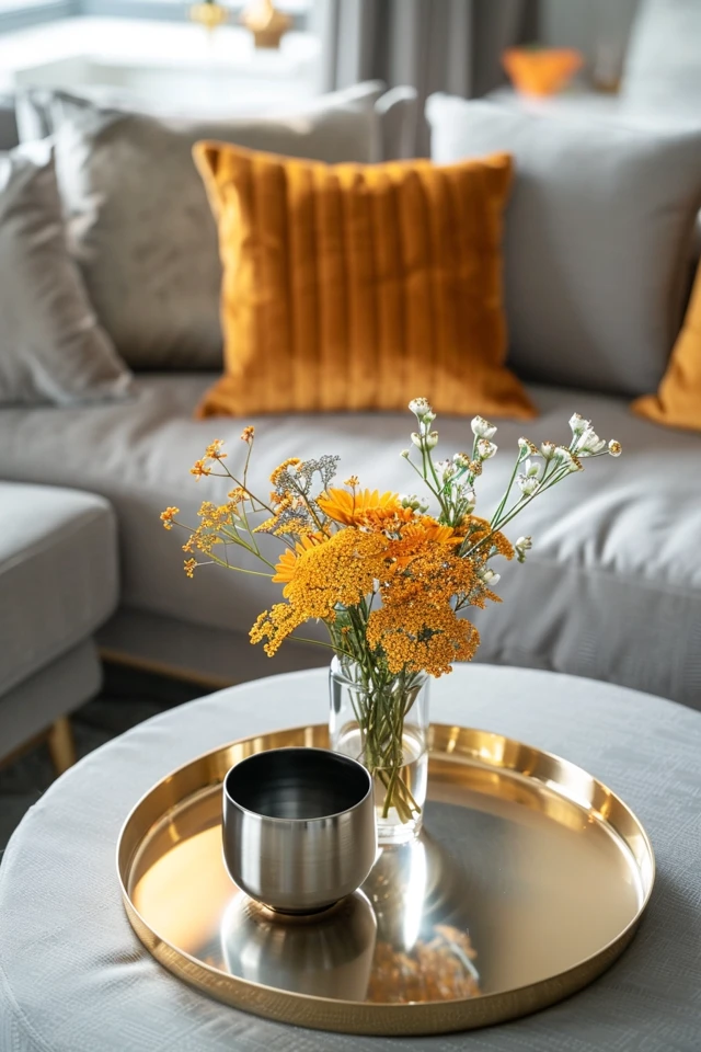 Incorporating Gold and Silver Accents