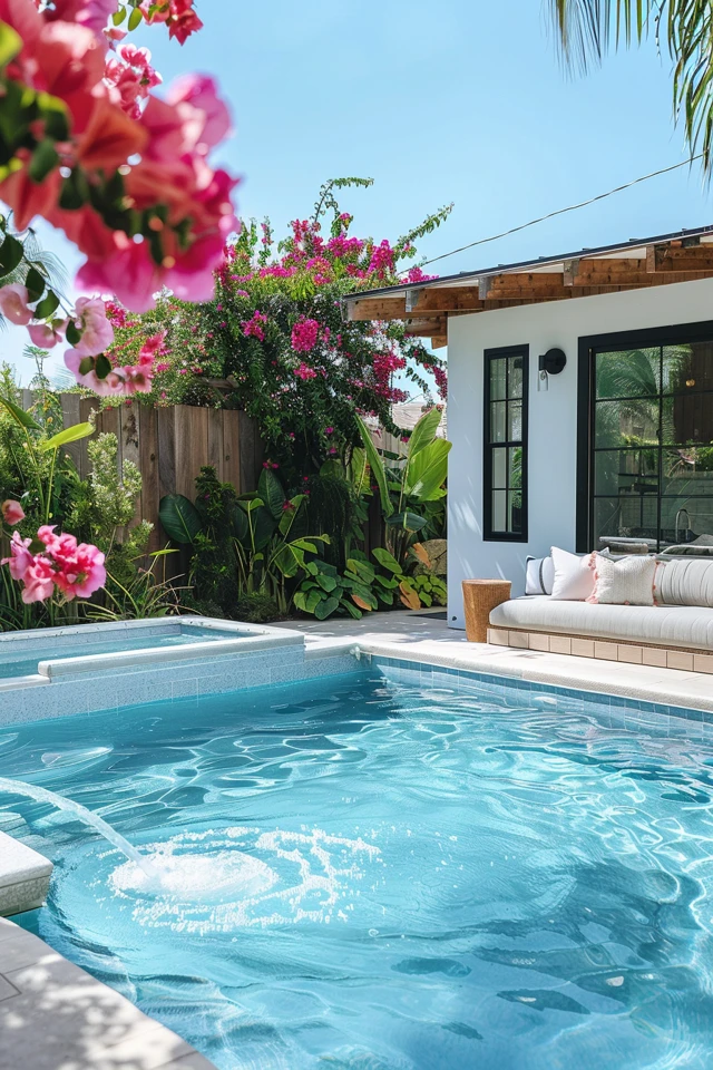 DIY Pool Deck Privacy Ideas
