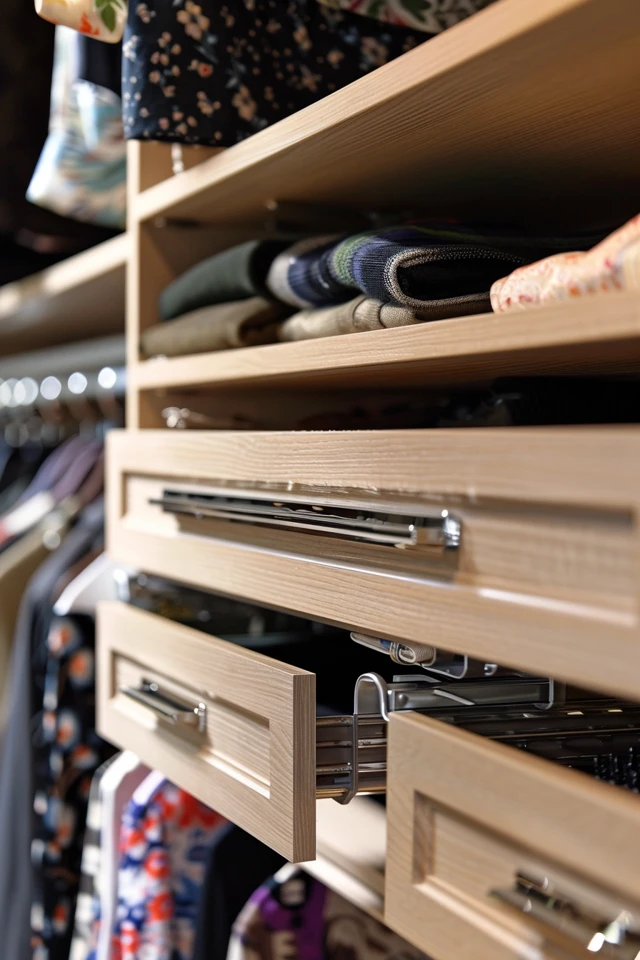 Closet Dividers, Shelf Dividers, and Storage Hooks