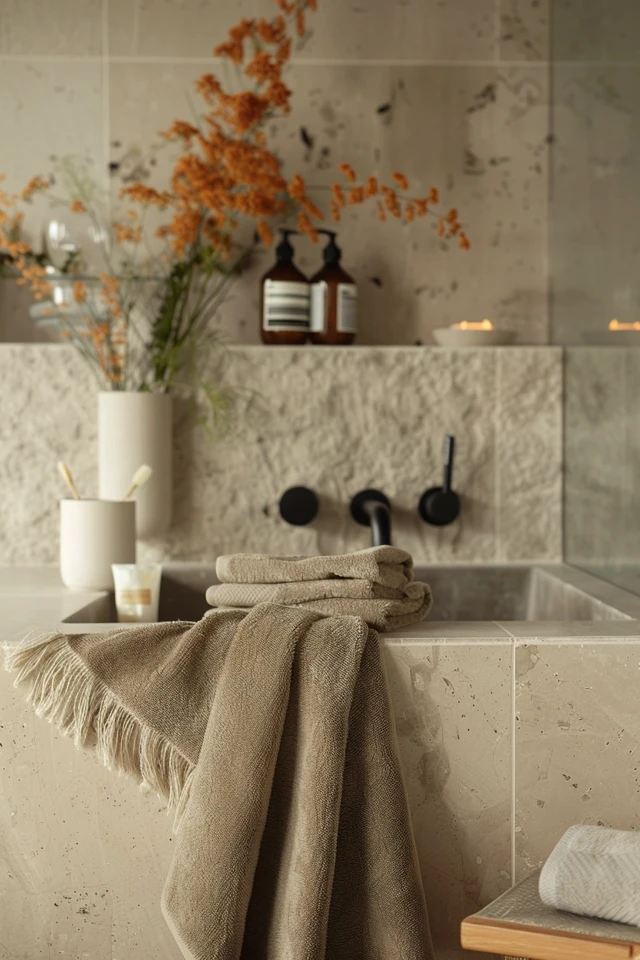 Earthy Elegance: My Top Earth Tone Bathroom Ideas - photo 2