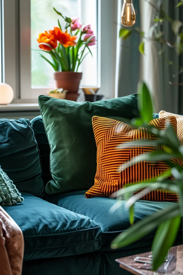 Green Couch Ideas: Complementing Your Living Room Space