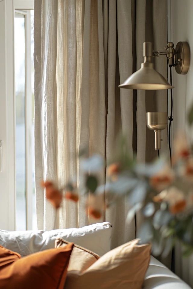 Elegant Drapery Sconce Ideas for Stylish Windows