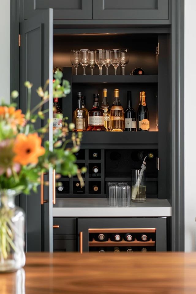 Stylish Wet Bar Designs for Small Spaces
