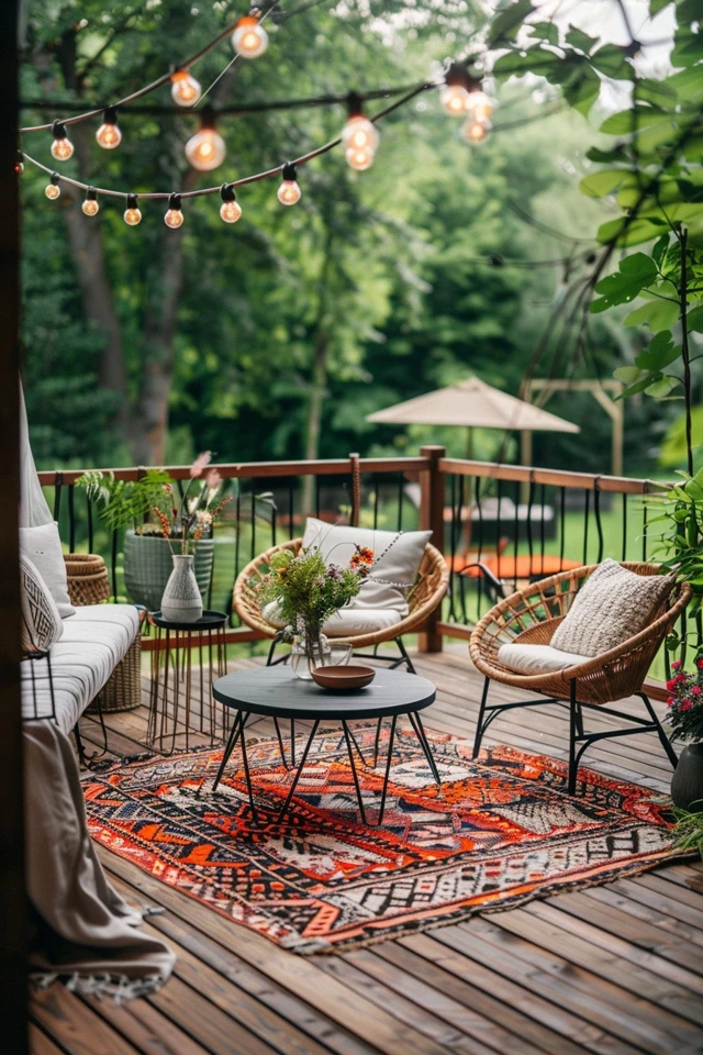 Classic Wooden Deck