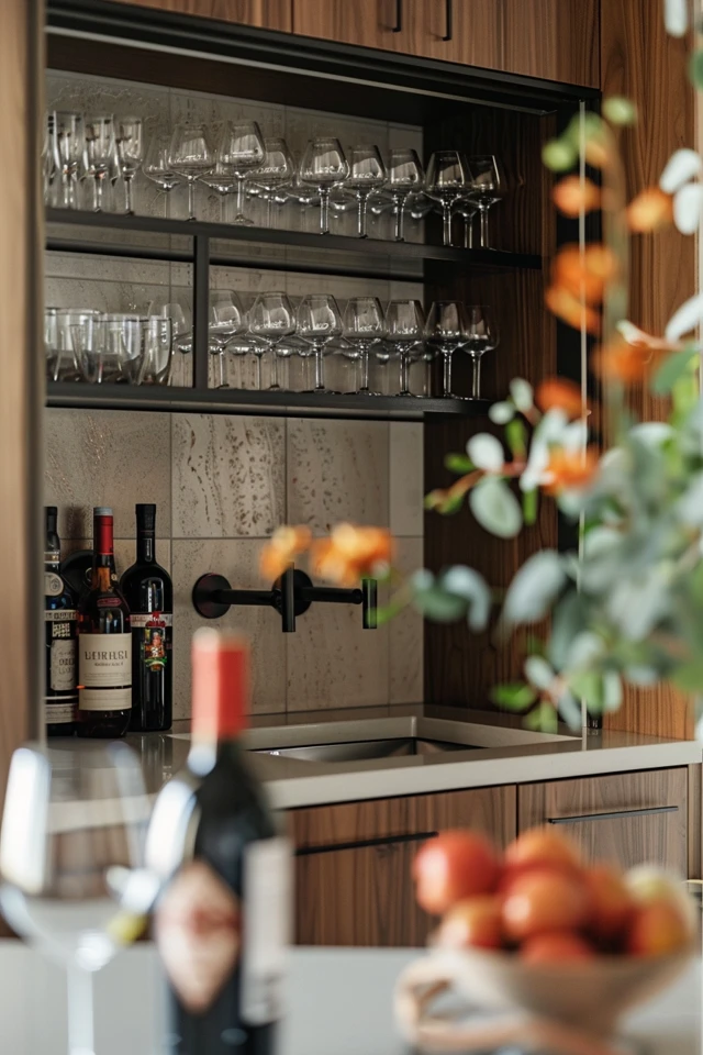 Chic Wet Bar Backsplash Ideas for Stylish Homes