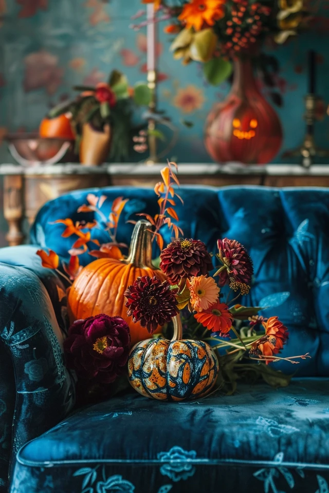 How to Style Your Sofa for Halloween - photo 2
